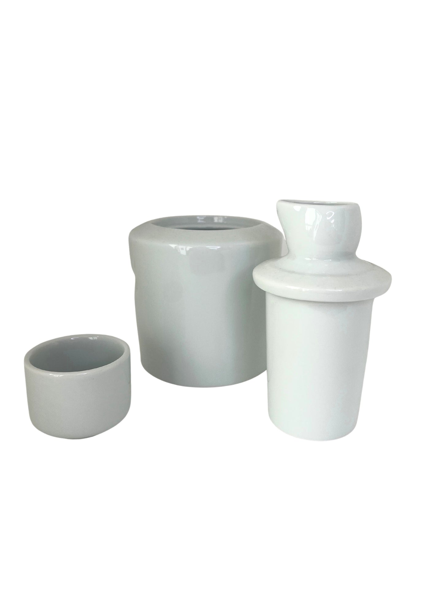 Set saké chaud pour la table Arita Blanc