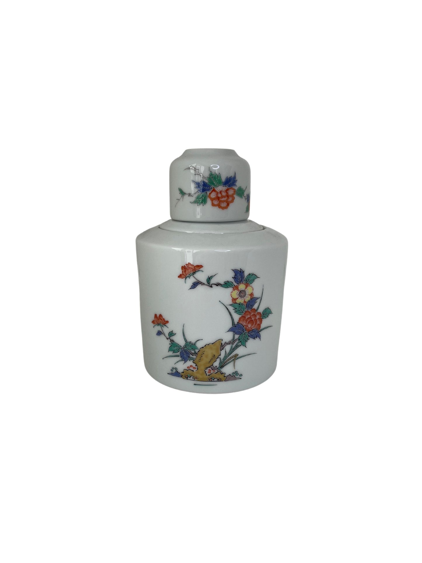 Set saké chaud pour la table Arita fleurs